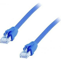 Equip S/FTP Cat.8.1 Καλώδιο Δικτύου Ethernet 0.5m Blue 608037