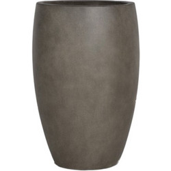 Soulworks Torto Small Γλάστρα Στρογγυλή Τσιμεντένια Χακί 35x54cm 0800028