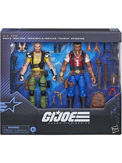 Hasbro G.I. Joe David Red Dog Taputapu & Varujan Taurus Ayvazyan Σετ Φιγούρες Δράσης για 4+ Ετών 15cm