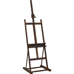 HOMCOM Ξύλινo Καβαλέτο Ζωγραφικής Επιδαπέδιο 53x50.5x230cm