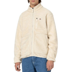 Dickies Ανδρική Ζακέτα Fleece με Φερμουάρ Μπεζ DIWHT0057