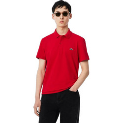 Lacoste Ανδρική Μπλούζα Polo Κοντομάνικη Κόκκινη 3DH5522-240