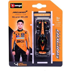 Bburago Formula Racing McLaren MCL39 Lando Norris