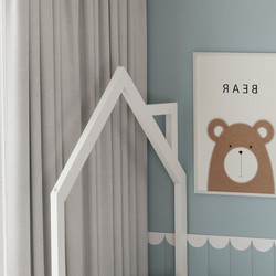 PoliB2B Kiara Παιδικό Κρεβάτι Σπιτάκι Τύπου Montessori Μονό για Στρώμα 90x190cm 162842439