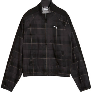Puma T7 Tartan Γυναικείο Μπουφάν Softshell Μακρύ Μαύρο 636628-01 Puma T7 Tartan Γυναικείο Μπουφάν Softshell Μακρύ Μαύρο 636628-01