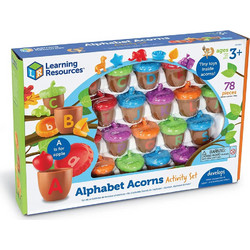 Learning Resources Alphabet Acorns Activity Set