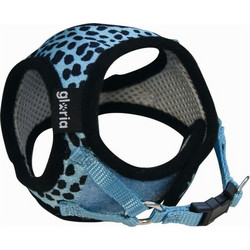 Gloria Pets Leopard Σαμαράκι Σκύλου Γιλέκο Μπλε XS