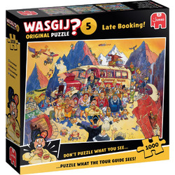 Puzzle Jumbo Wasgij Original 5 Late Booking 1000 Κομμάτια