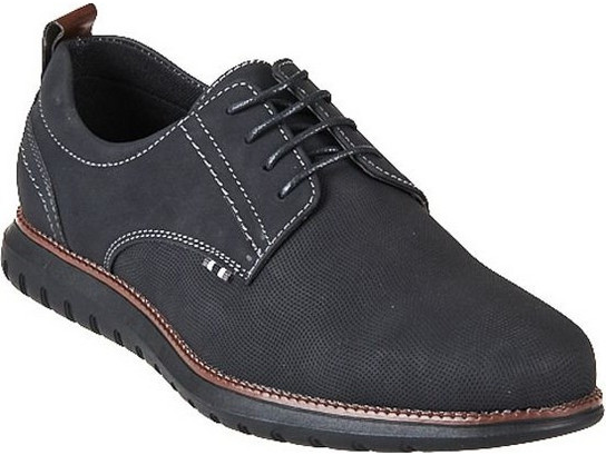 Mitsuko Ανδρικά Σκαρπίνια Derby Μαύρα GS01425Μ-BLA