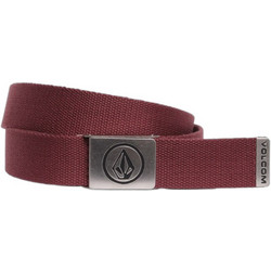 Volcom Circle Ανδρική Ζώνη Υφασμάτινη Μπορντό D5932102-MER