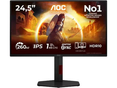 AOC 25G4ZR IPS HDR Gaming Monitor 24.5" 1920x1080 FHD 260Hz 1ms