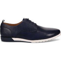Migato Ανδρικά Σκαρπίνια Derby Δερμάτινα Navy Μπλε VR5215-05
