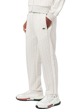 Lacoste Ανδρικό Παντελόνι Φόρμας Μπεζ XH1440-4IW