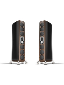 Marten Coltrane Momento 2 Ζεύγος Ηχείων Hi-Fi Δαπέδου 450W 4 Δρόμων Matte Walnut