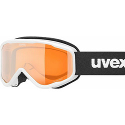 Uvex Speedy Nova 5538611030 Μάσκα Σκι & Snowboard Ενηλίκων Λευκή με Φιμέ Φακό Πορτοκαλί