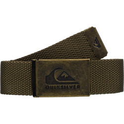 Quiksilver Principal Schwack Ανδρική Ζώνη Υφασμάτινη Χακί EQYAA03958-CRE0