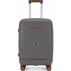 Benzi BZ5900 Βαλίτσα Μεσαία 65x42x25cm με 4 Ρόδες Γκρι
