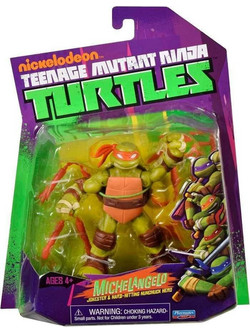 Playmates Toys Teenage Mutant Ninja Turtles Michelangelo Φιγούρα Δράσης για 4+ Ετών 11cm
