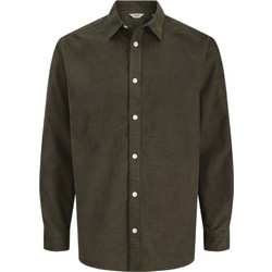 Jack & Jones Ανδρικό Πουκάμισο Βαμβακερό Μακρυμάνικο Κανονική Γραμμή Κυπαρισσί 12298181