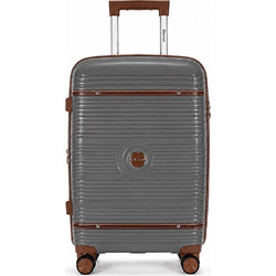 Benzi BZ5900 Βαλίτσα Μεγάλη 75x48x29cm με 4 Ρόδες Γκρι