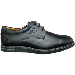 Softies Ανδρικά Σκαρπίνια Derby Δερμάτινα Μαύρα 6245-1028