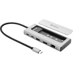 Sandberg 136-82 USB-C Docking Station με HDMI PD Ethernet
