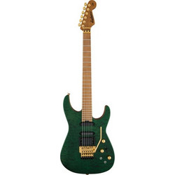 Jackson PC-1 Phil Collen Ηλεκτρική Κιθάρα ST Style με Μαγνήτες HSS & Ταστιέρα Maple Satin Transparent Green