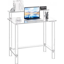 Vevor Γραφείο Υπολογιστή Γυάλινο 80x50x88cm YKLZBGZCZKJX09F9L001V0