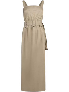 Liu Jo Maxi Καλοκαιρινό Καθημερινό Φόρεμα Μπεζ WA6312T4853-61107