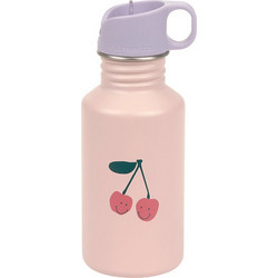 Laessig Cherry Παιδικό Παγούρι Ανοξείδωτο BPA Free Ροζ 500ml