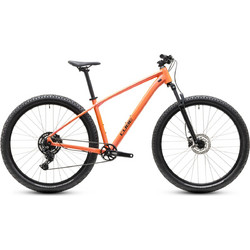 Cube Aim One 2027 Mountain Bike 27.5" Αλουμινίου με 9 Ταχύτητες και Δισκόφρενα Πορτοκαλί Μαύρο
