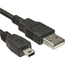 Powertech CAB-U025 Καλώδιο USB-A Male 2.0 to USB-B Mini Male 1.5m Black