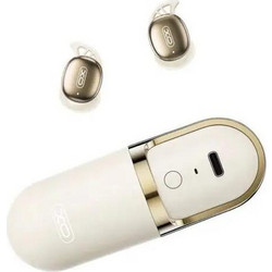 XO G48 Ακουστικά Bluetooth In Ear Ανθεκτικά στο Νερό Gold