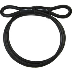 Master Lock 49 Αντικλεπτική Κουλούρα Μηχανής 300cm Μαύρη