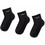 Fila Ανδρικές Κάλτσες Κοντές Μαύρες 3Pack F1742