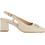 Guy Laroche Γόβες Slingback Δερμάτινες με Χοντρό Χαμηλό Τακούνι Μπεζ 786S26A84969