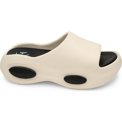 Level Anatomic Γυναικείες Παντόφλες Καλοκαιρινές Flatforms Ανατομικές Μπεζ 182
