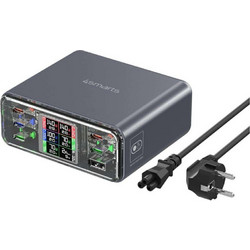 4Smarts Lucid Gan Diy Βάση Φόρτισης με Καλώδιο USB-C με Θύρα USB-A & 5 Θύρες USB-C 360W Quick Charge 4.0+ & Power Delivery
