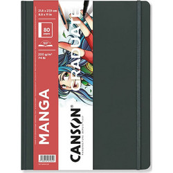 Canson Graduate Manga Sketchbook 21.6x28cm 200gr/m² 40 Φύλλα