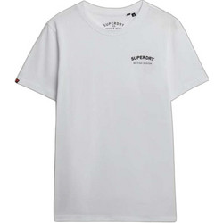 Superdry Ανδρικό Αθλητικό T-Shirt Λευκό M1012274A-01C
