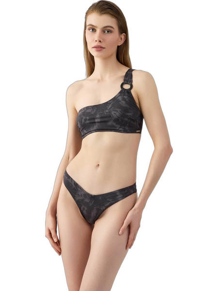Minerva Bikini Top με Έναν Ώμο Μαύρο 90-9190B