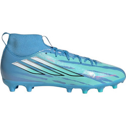 Adidas F50 Sparkfusion League FG/AG LA4057 Παιδικά Ποδοσφαιρικά Παπούτσια με Τάπες και Καλτσάκι Μπλε