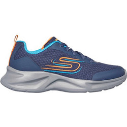 Skechers Παιδικά Sneakers Navy Μπλε Τιρκουάζ 405113L-NVBL