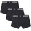 Jordan Ανδρικά Μποξεράκια Σετ 3Pack Μαύρα JM0891-023
