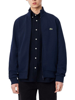 Lacoste Ανδρική Ζακέτα Φούτερ με Φερμουάρ Navy Μπλε 3SH8870-166