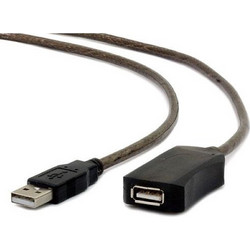 Cablexpert UAE-01-10M Καλώδιο USB-A Male 2.0 to USB-A Female 10m Black