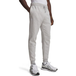 Under Armour Ανδρικό Παντελόνι Φόρμας Fleece με Λάστιχο Γκρι 1379867-011