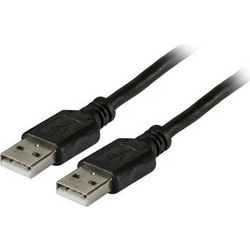 EFB Elektronik K5253SW.1,8 Καλώδιο USB-A Male 2.0 to USB-A Male 1.8m Black