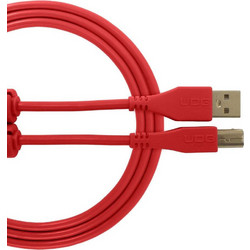 Udg U95003RD Καλώδιο USB-A Male 2.0 to USB-B Male 3m Red