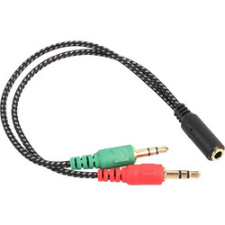 Foyu FO-S036 Μετατροπέας Ήχου 2x 3.5mm Male to 3.5mm Female 21cm